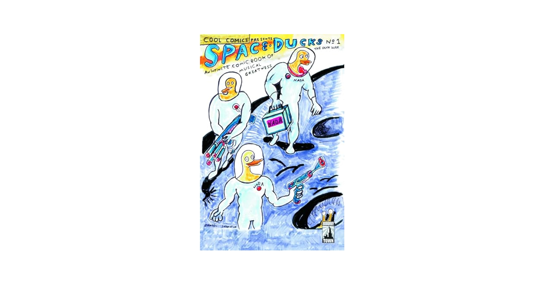 ★DANIEL JOHNSTON ダニエル・ジョンストン SPACE DUCKS Space Ducks: An Infinite Comic Book of Musical Greatness